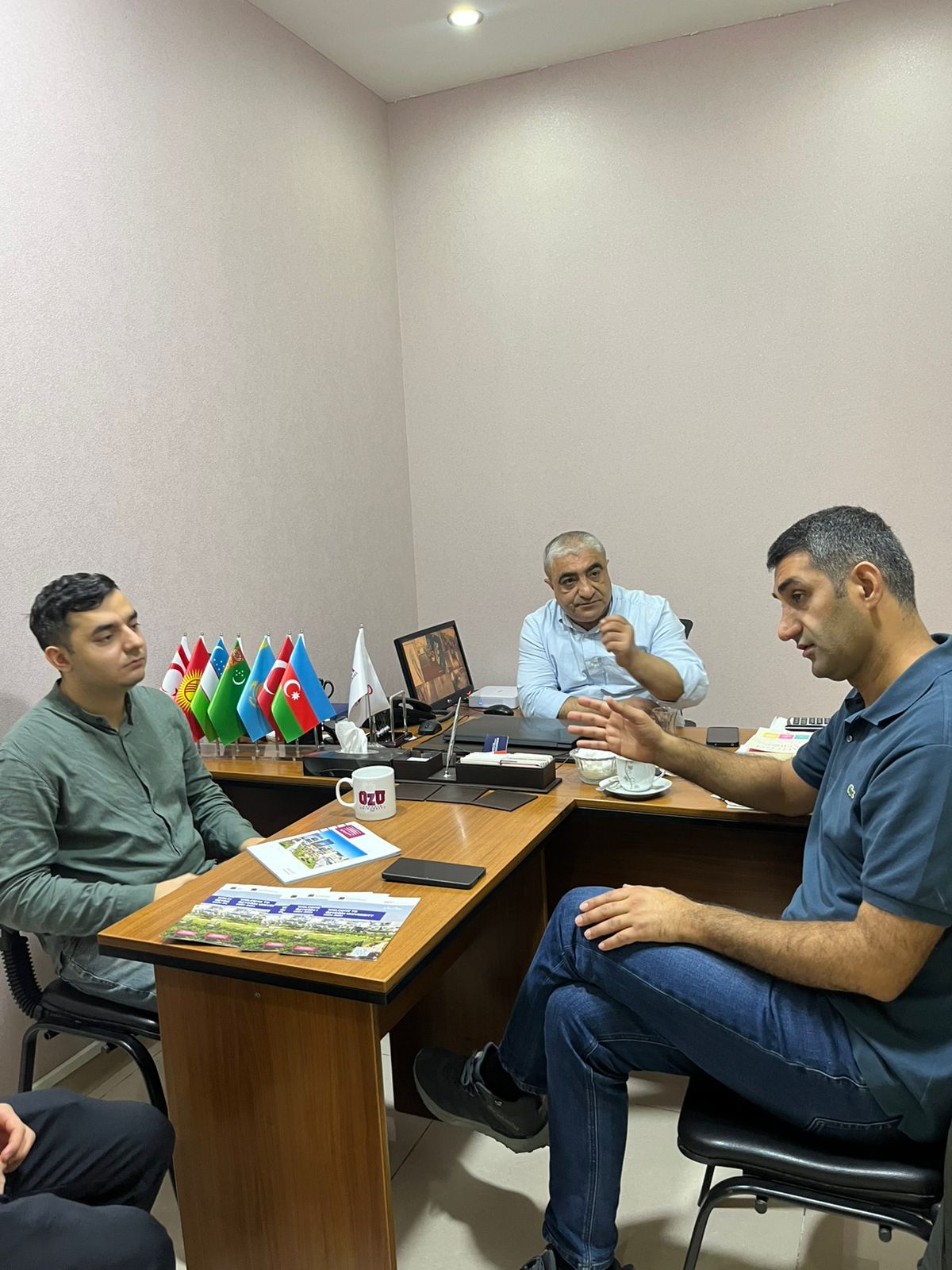 Özyeğin Universiteti nümayəndəsi ilə görüş